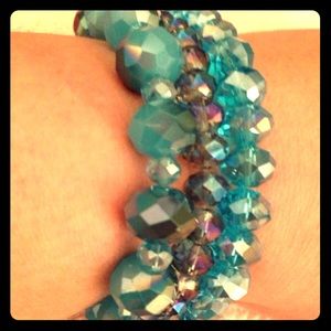 Crystal bead bracelets